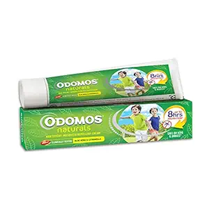 Odomos Naturals Non Sticky Mosquito Repellent Cream  (100 g)