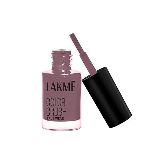 LAKMÉ True Wear Color Crush Glossy Finish Nail Polish, Long Lasting & Vibrant Nail Paint, 103, 6Ml