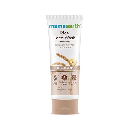 Mamaearth Rice Water & Niacinamide Face Wash  (100 ml)