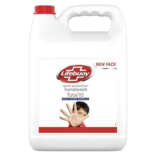 Lifebuoy Germ Protection Total PRO Plus Liquid Handwash Refill Canister, 5L