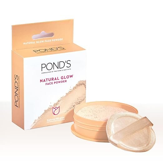 POND's Natural Glow Face Matte Powder For Normal Skin, Bb Glow - 30G, Pink