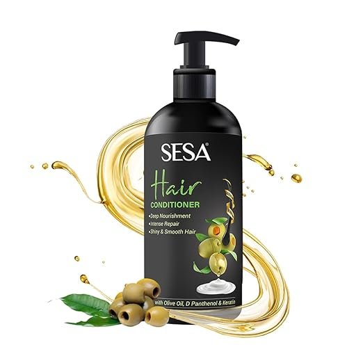 SESA Hair Conditioner For Dry And Frizzy Hair Deep Conditionining And Nourishment Soft & Shiny Hair - 300 Ml