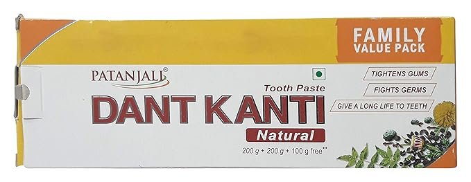 PATANJALI Dant Kanti For Strong Teeth & Gums, Prevents Bad Breath Toothpaste  (800 g