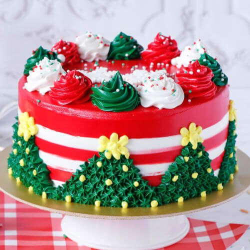 Best Santa Claus Christmas Theme Cake Delivery